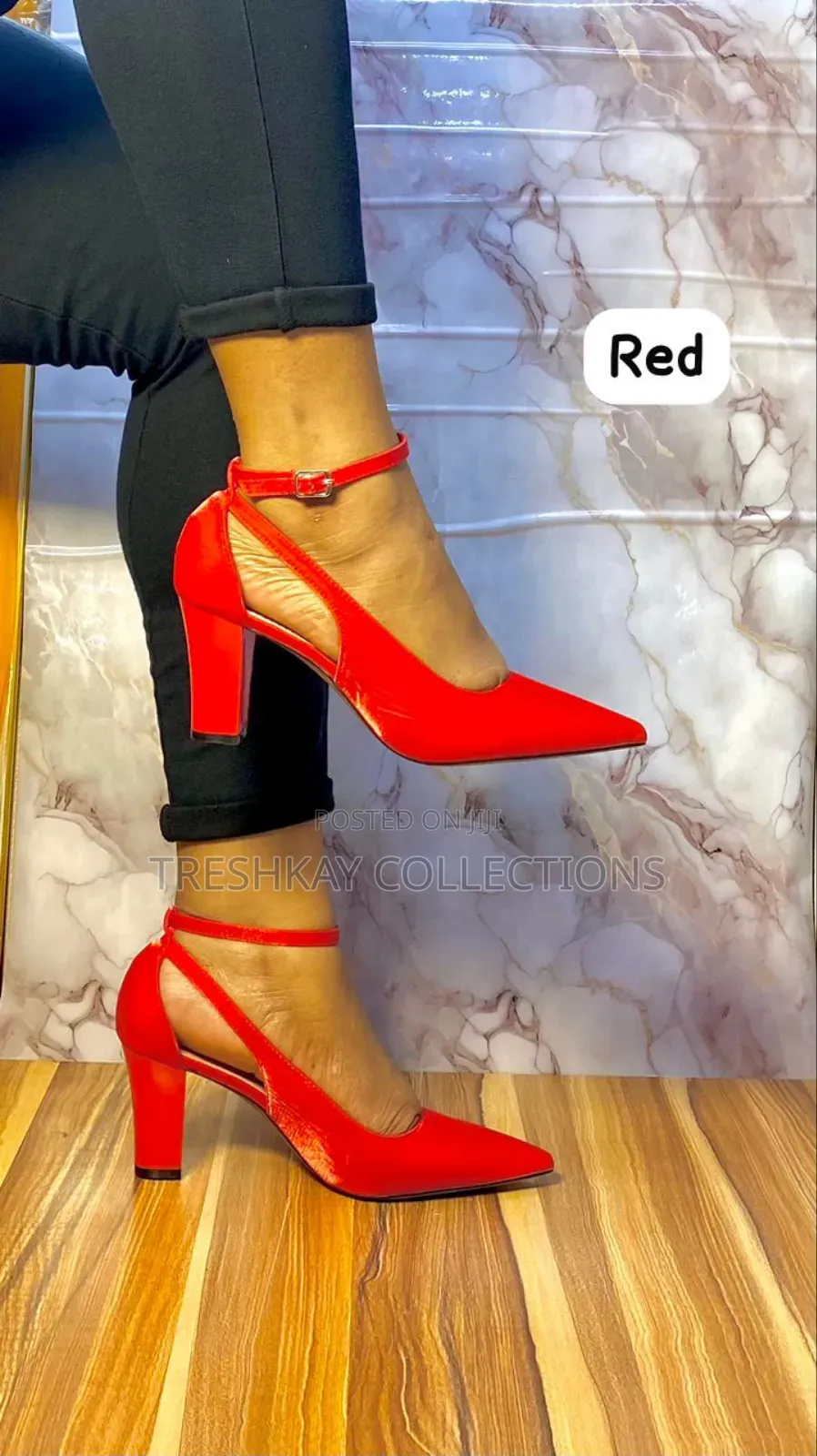 Quality Ladies Block Heels Shoe 