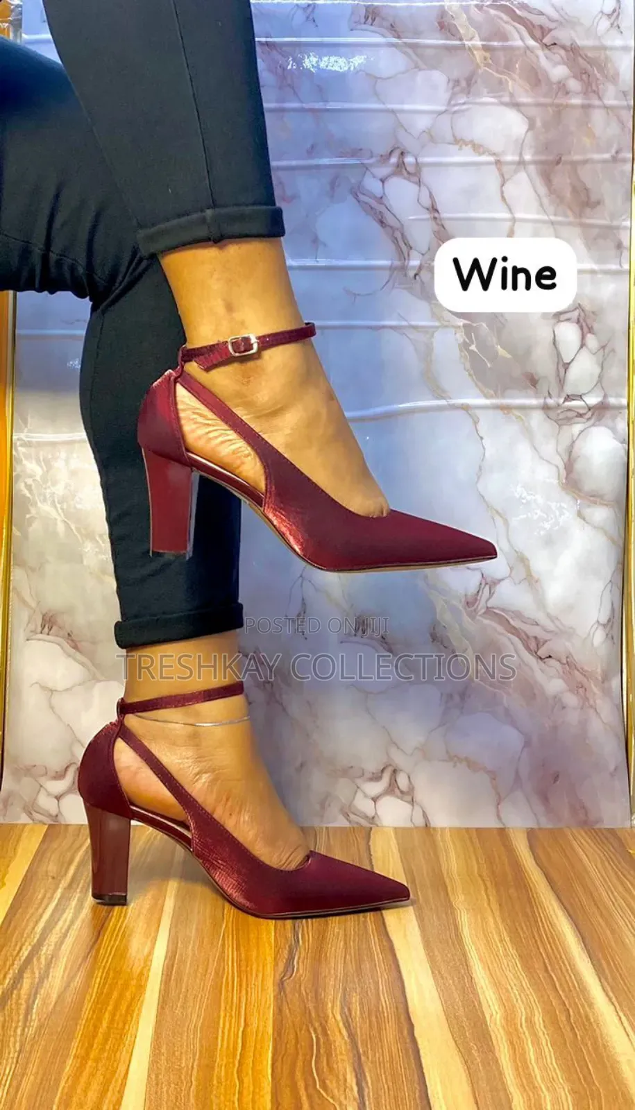 Quality Ladies Block Heels Shoe 