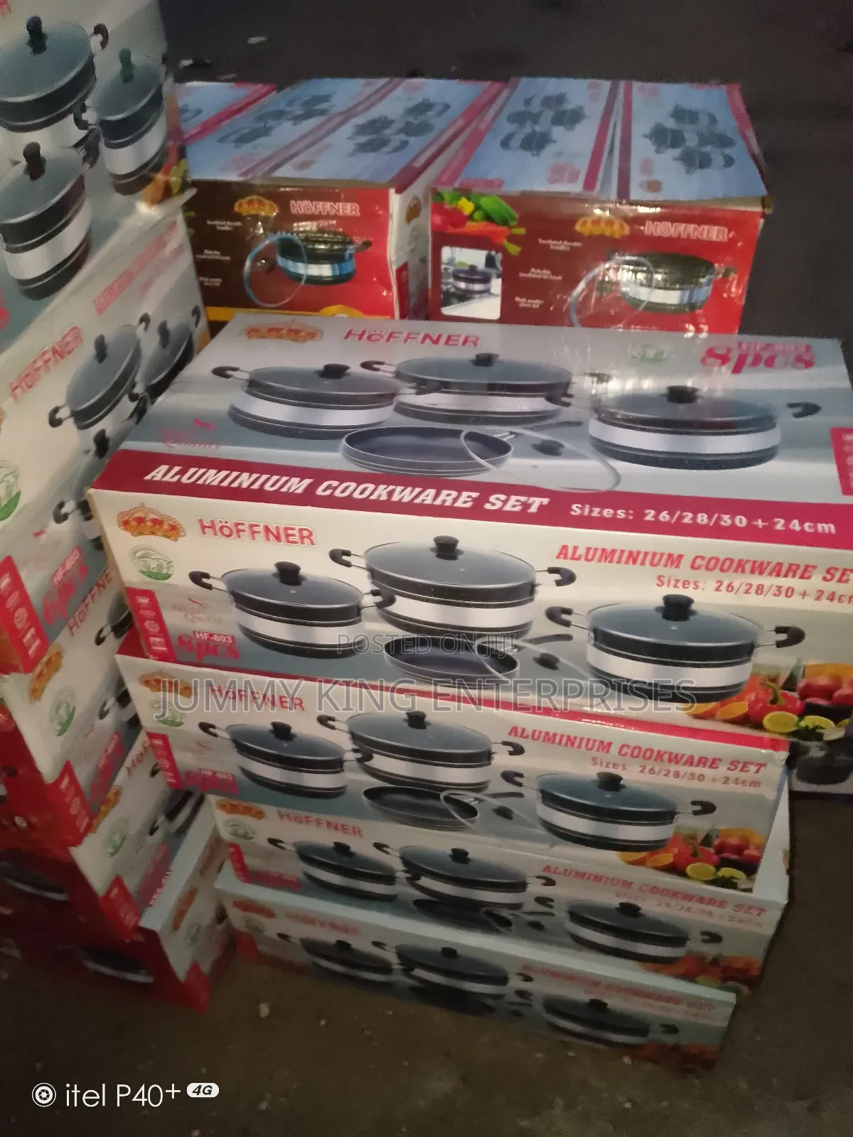 Hoffner Non Stick Cookware Set With Frypan ( Big Size)