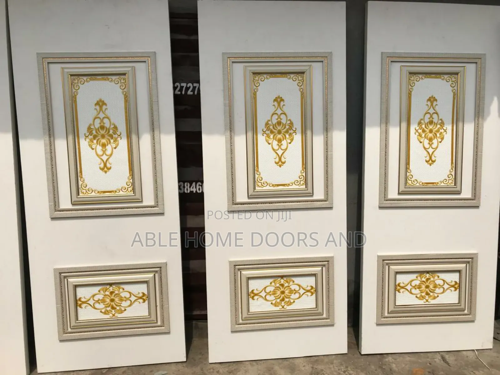 Able Home Wooden Door Made in Nigeria HDF