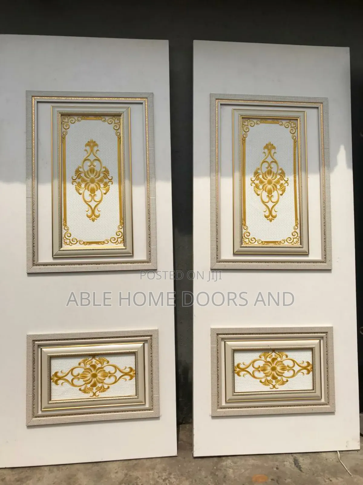 Able Home Wooden Door Made in Nigeria HDF