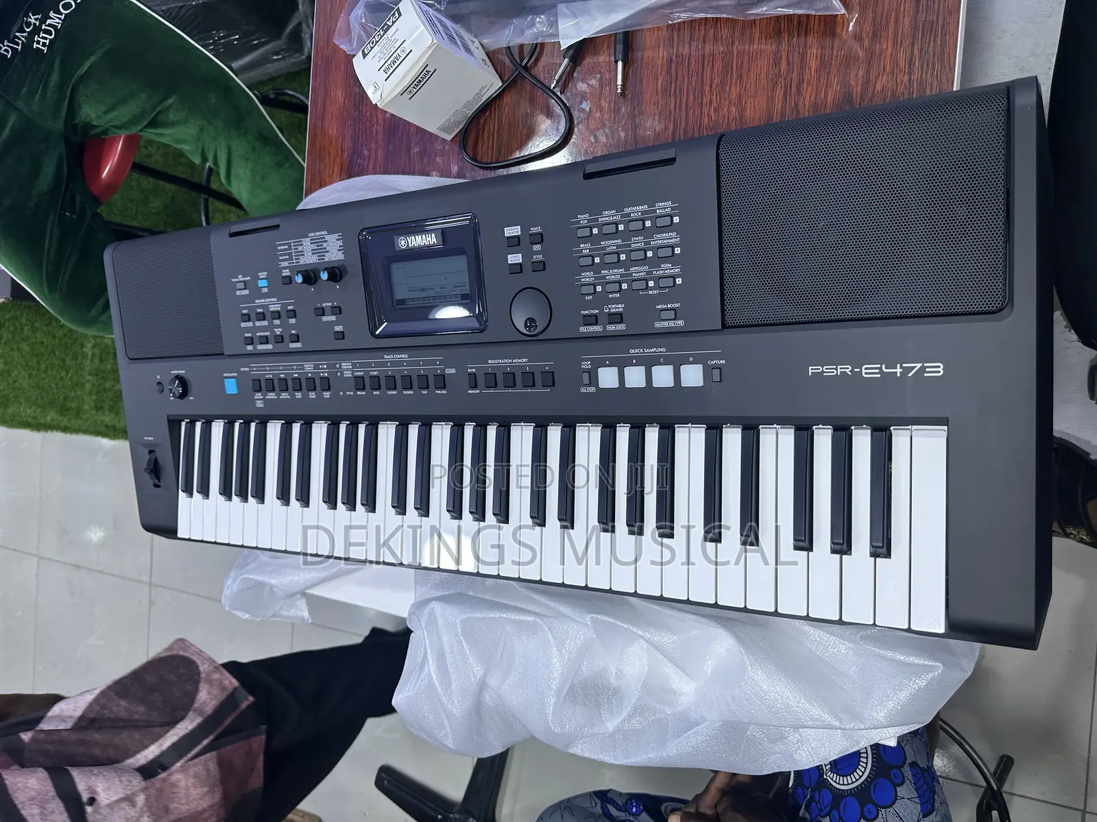 Yamaha PSR E473 Portable Keyboard 61keys