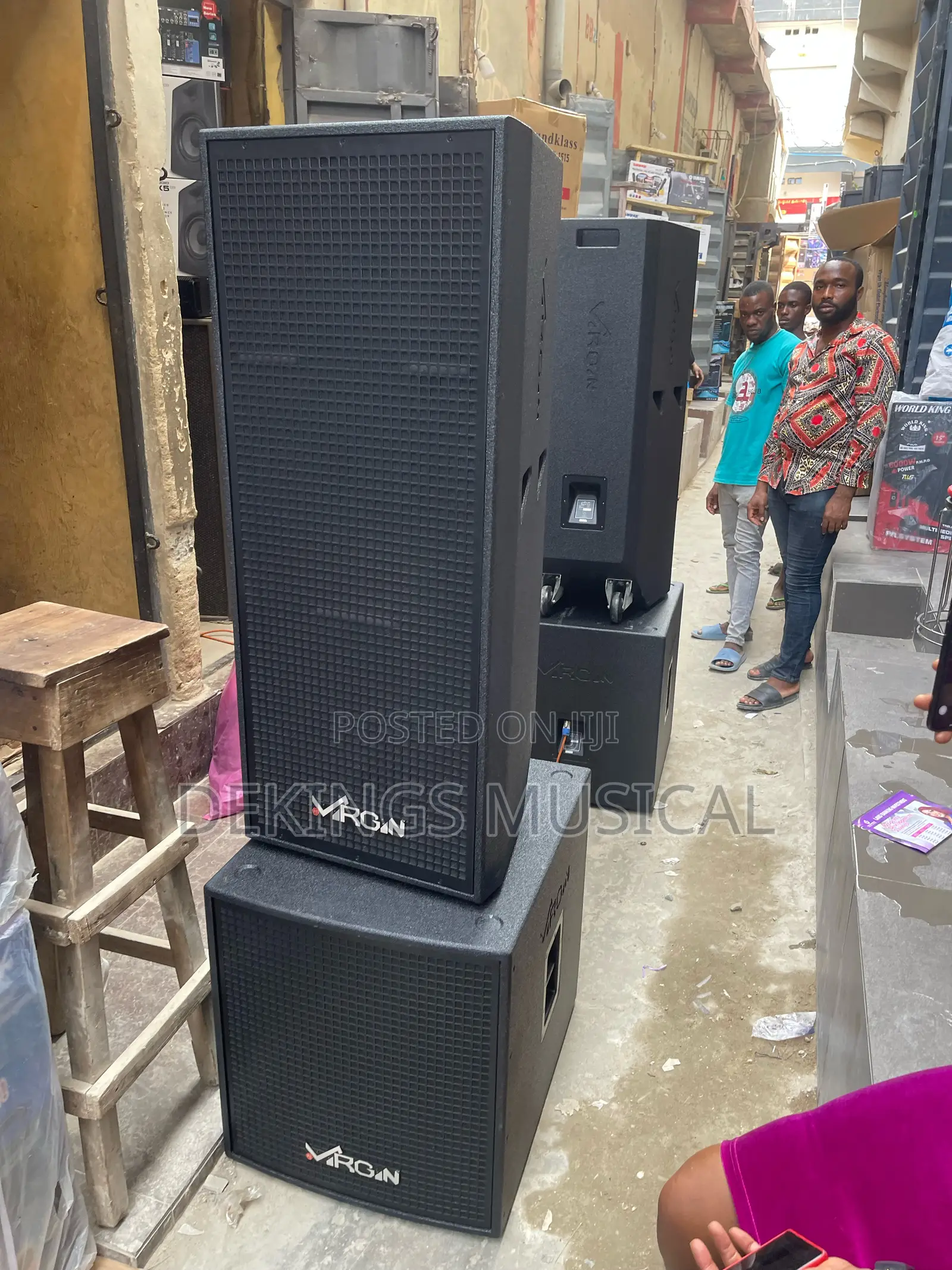 Virgin Delta 218 Full Range Speaker Delta 18 Single Sub
