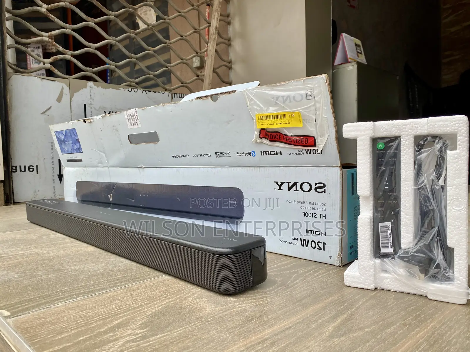 New Sony Single Bar H100f - Open Box, Premium Sound Made Simple"