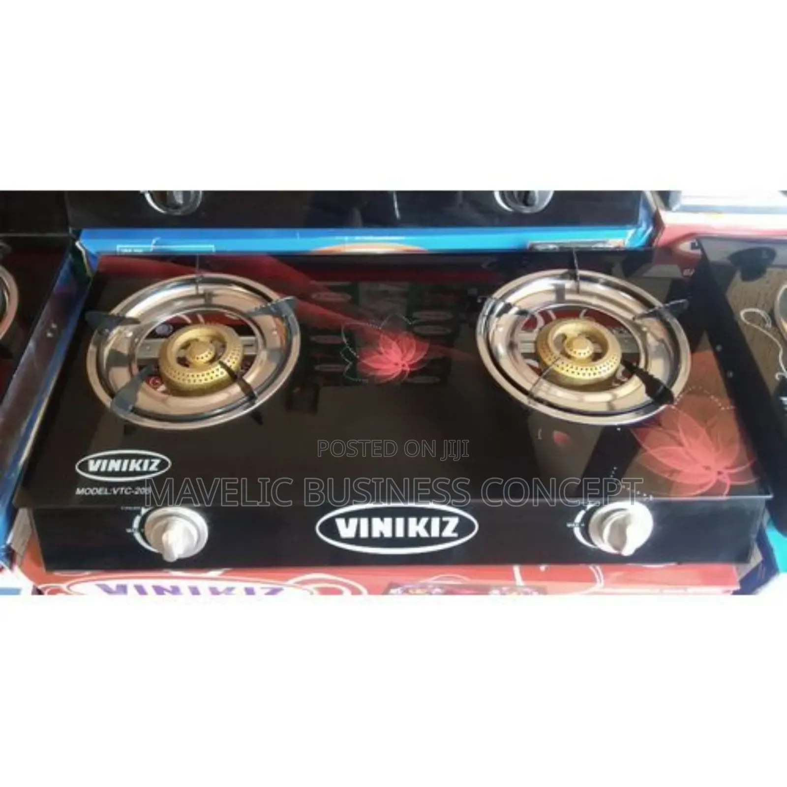 Vinikiz Table Gas Cooker Glass
