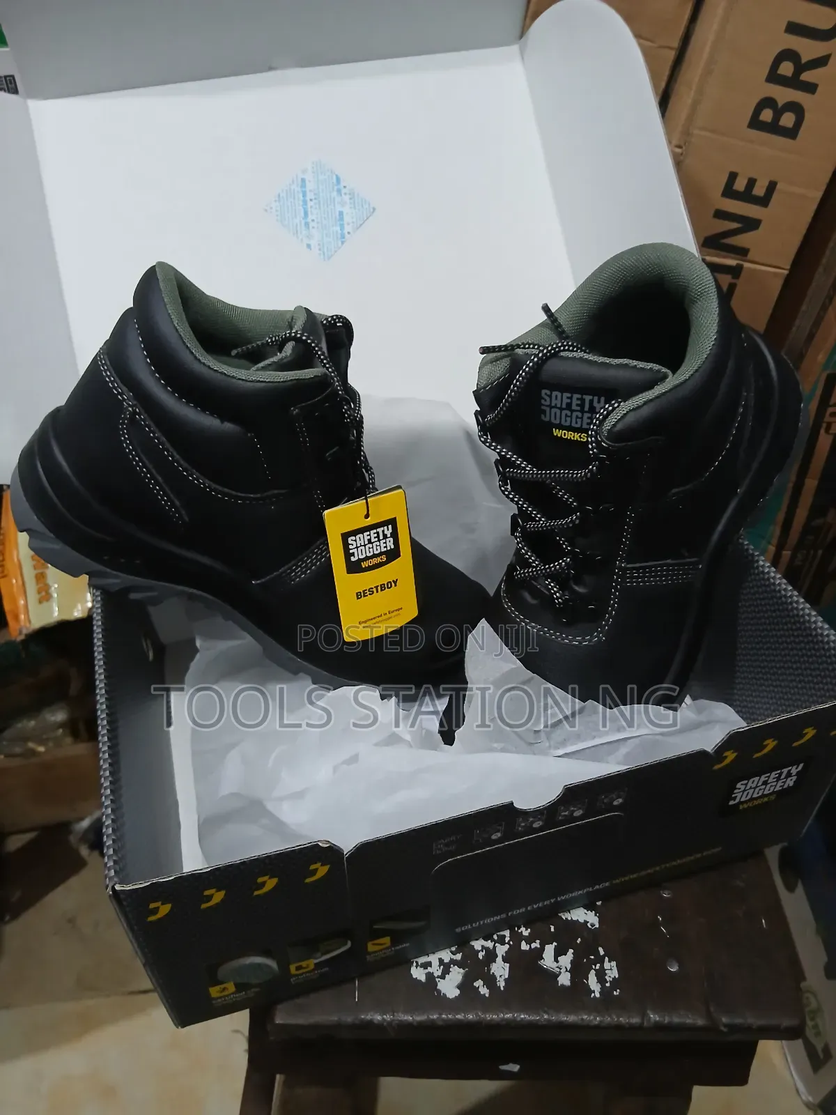 Safety Jugger Boots