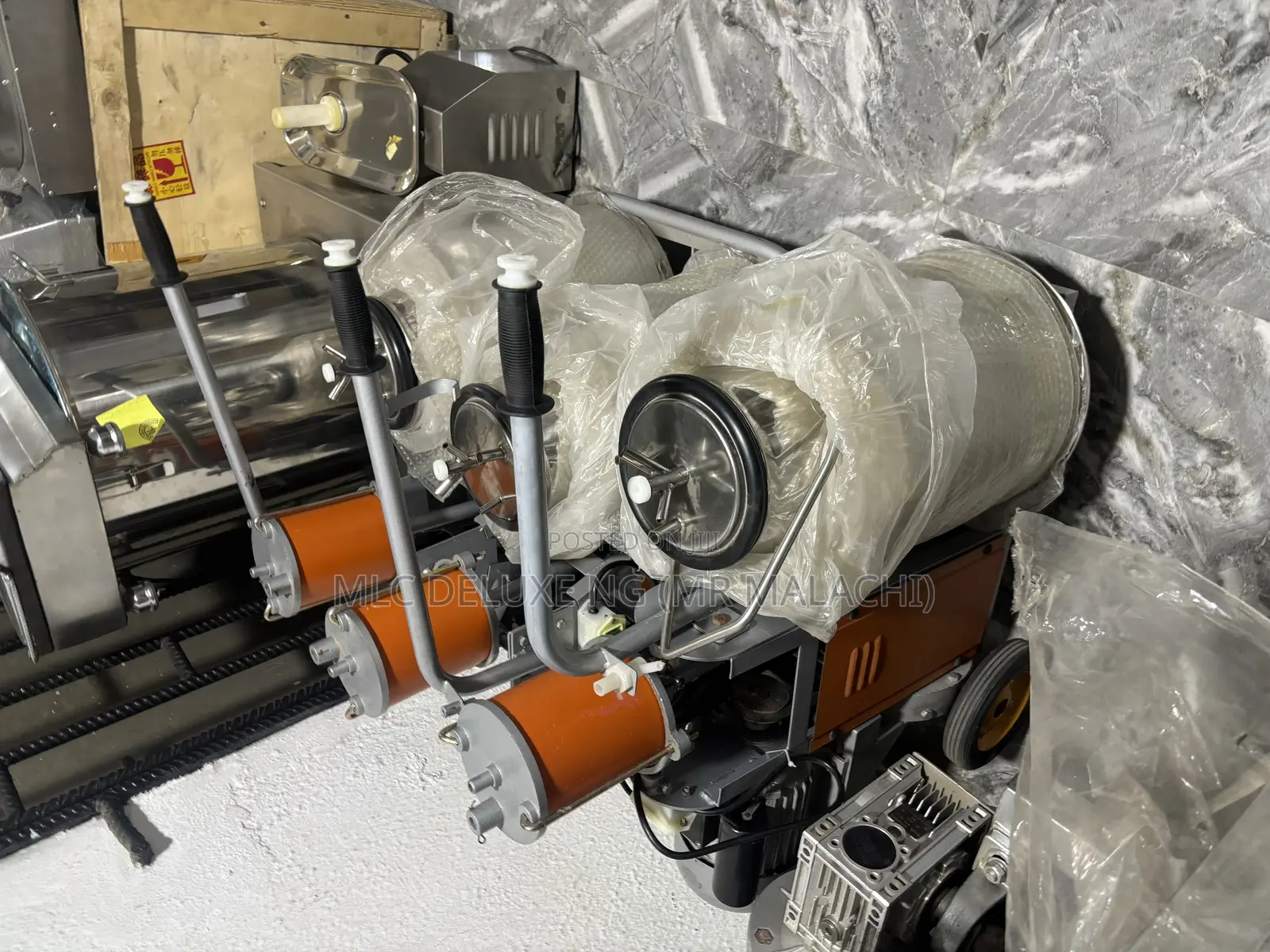 Cow Milk Extractor Machine / Double Milling Machine