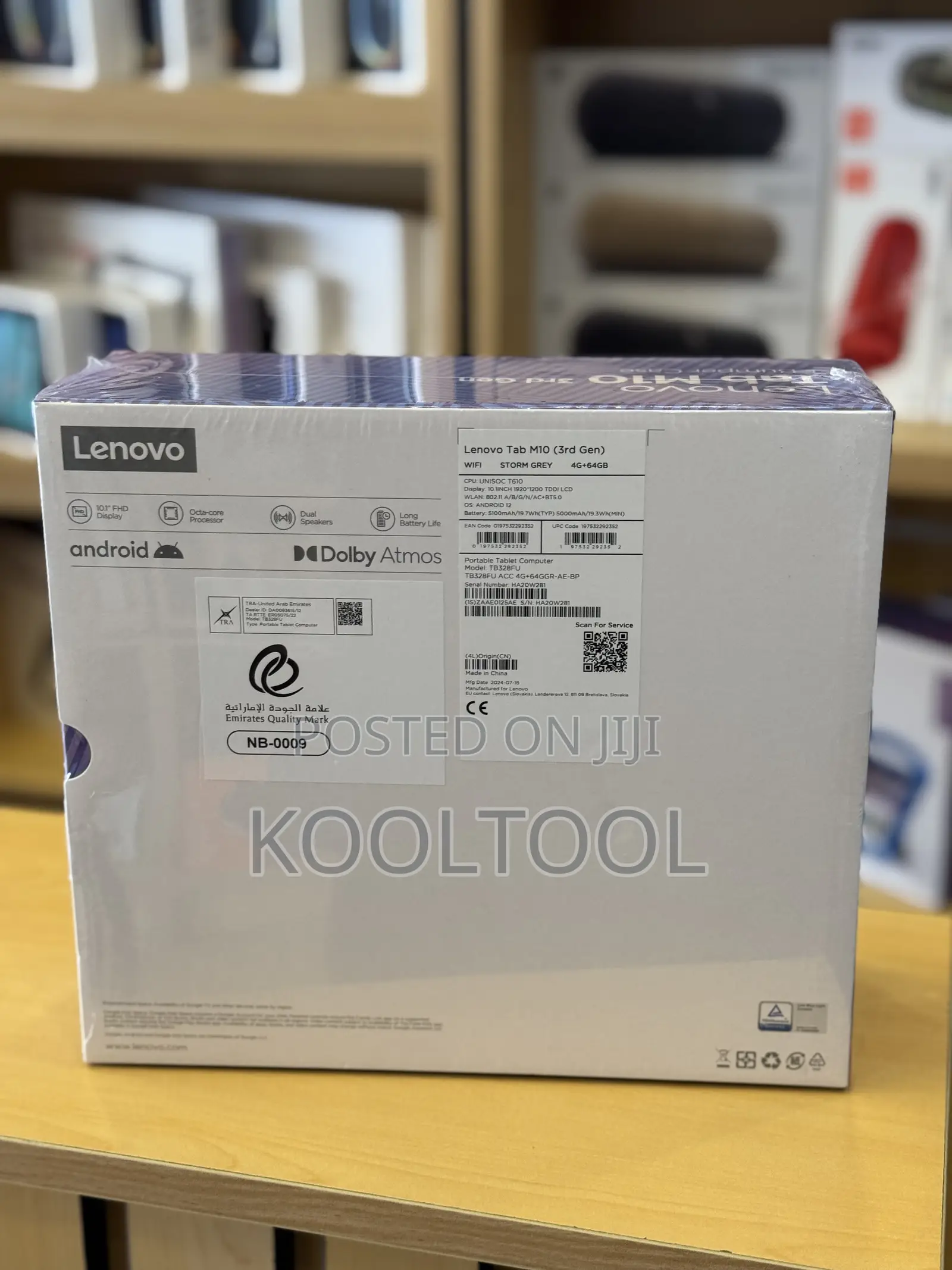 New Lenovo Smart Tab M10 Wi-Fi 64 GB Blue