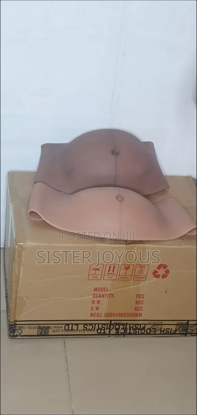 Comfortable Easy to Wear Silicone Fake Pregnancy Belly