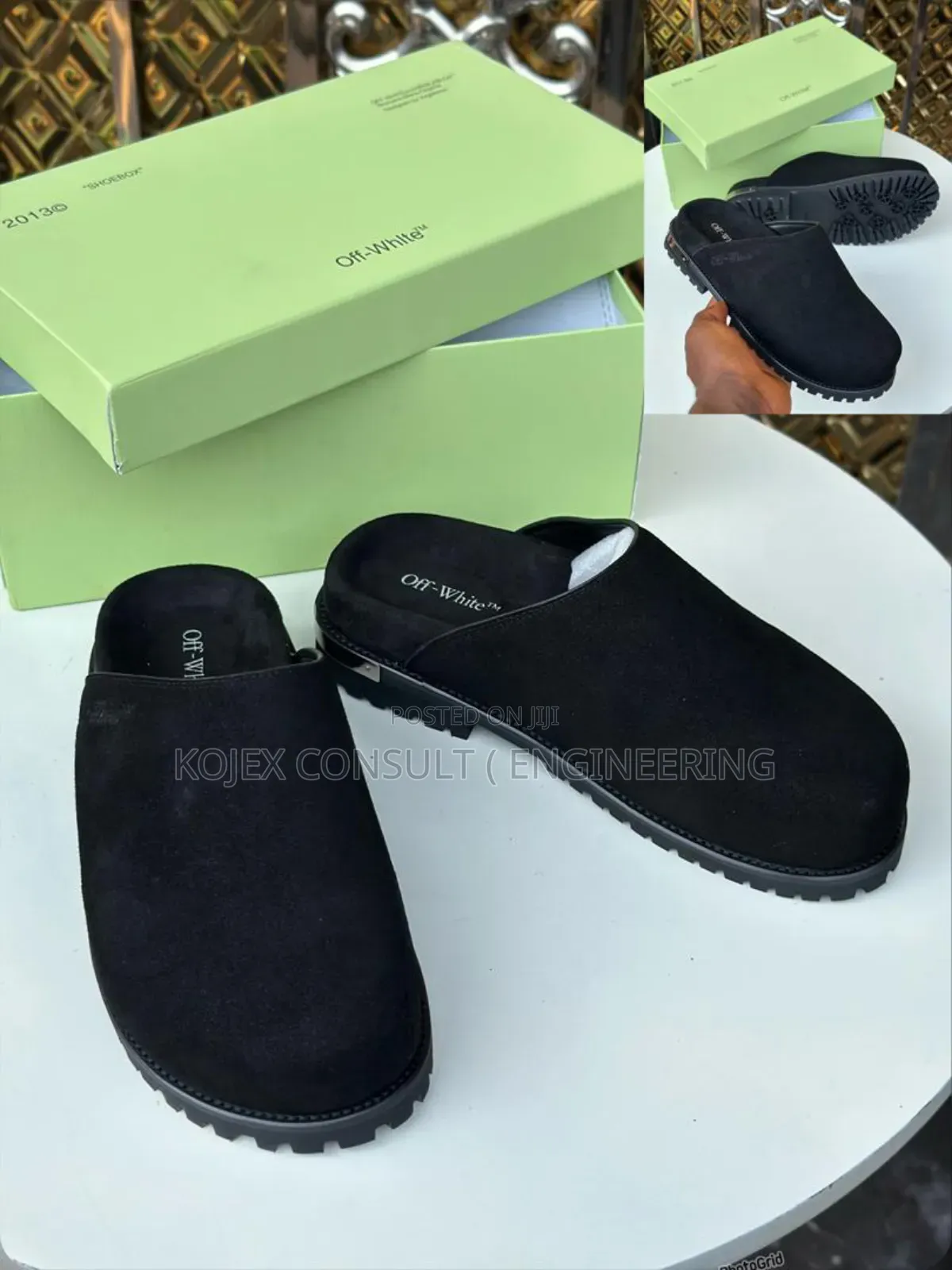 Original Off White Comfy Half Shoe Available
