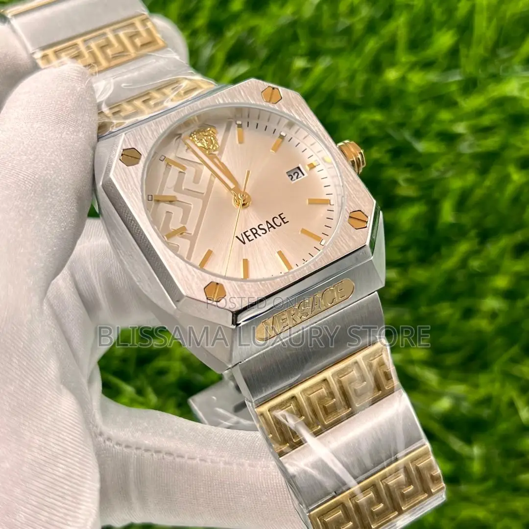 Luxury Versace Chain Strap Wristwatches