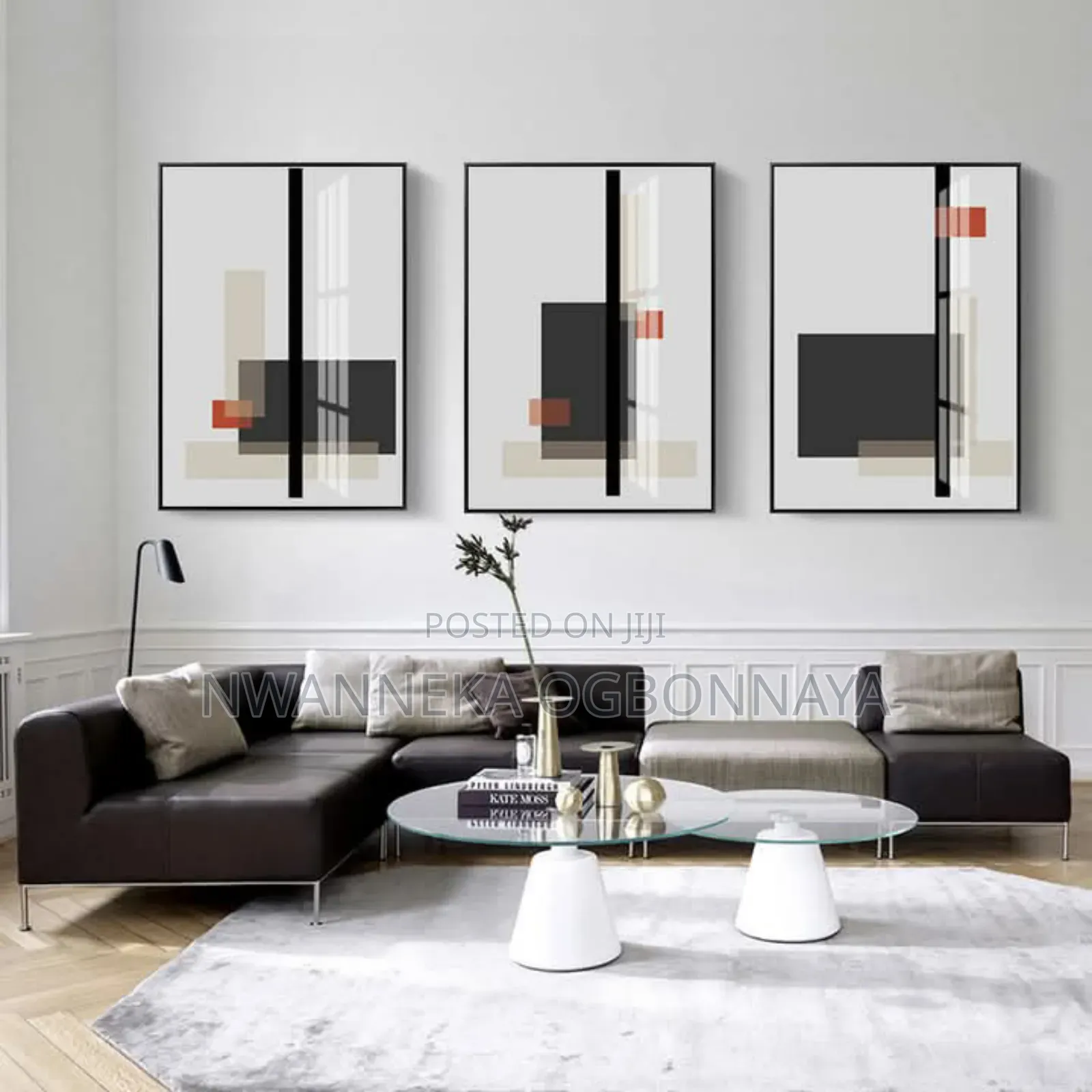 Abstract and Modern Art Geometry Poster