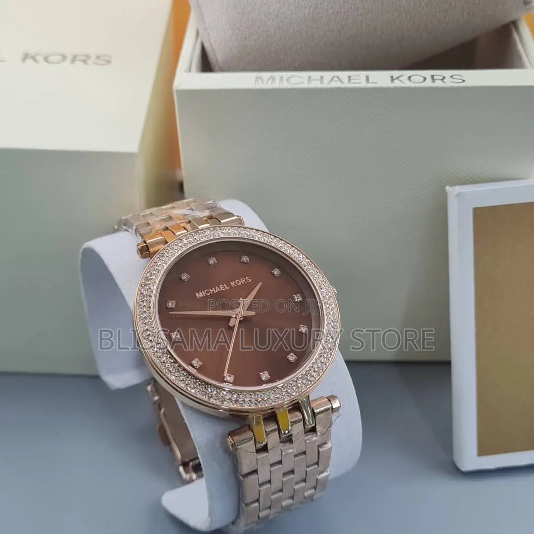 Luxury Michael Kors Female Chain Strap Wristwatches