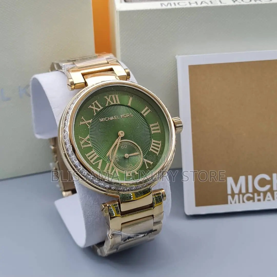 Luxury Michael Kors Female Chain Strap Wristwatches