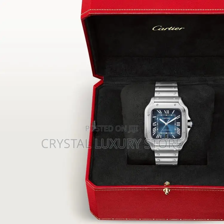 Cartier Quality Luxury Men Chain Strap Wristwatch
