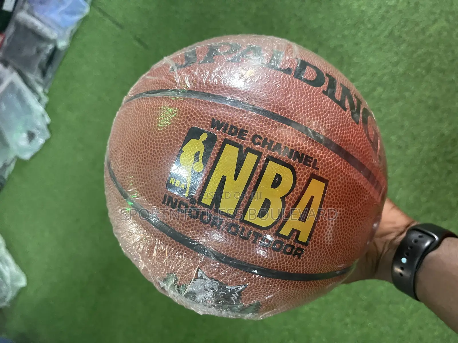 Spalding Leather Basketball