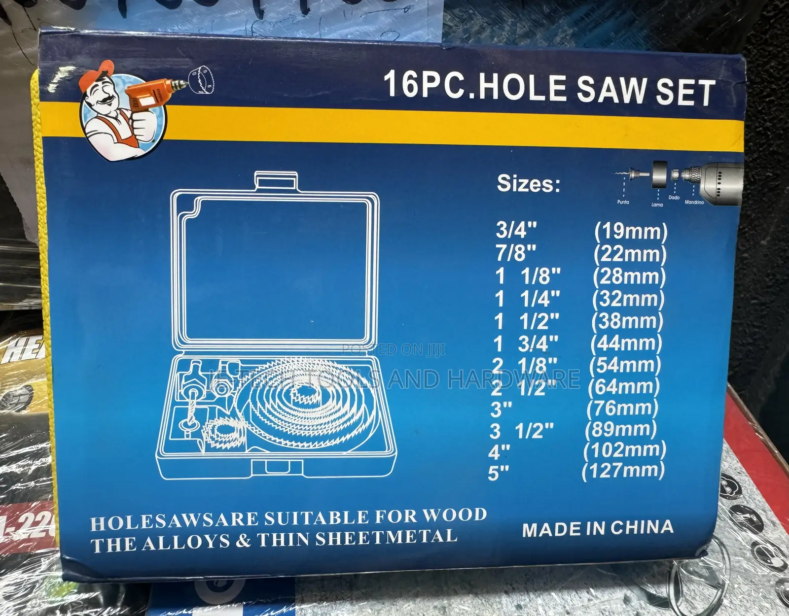 Holesaware Suitable for Wood the Alloys Thin Sheet Metal