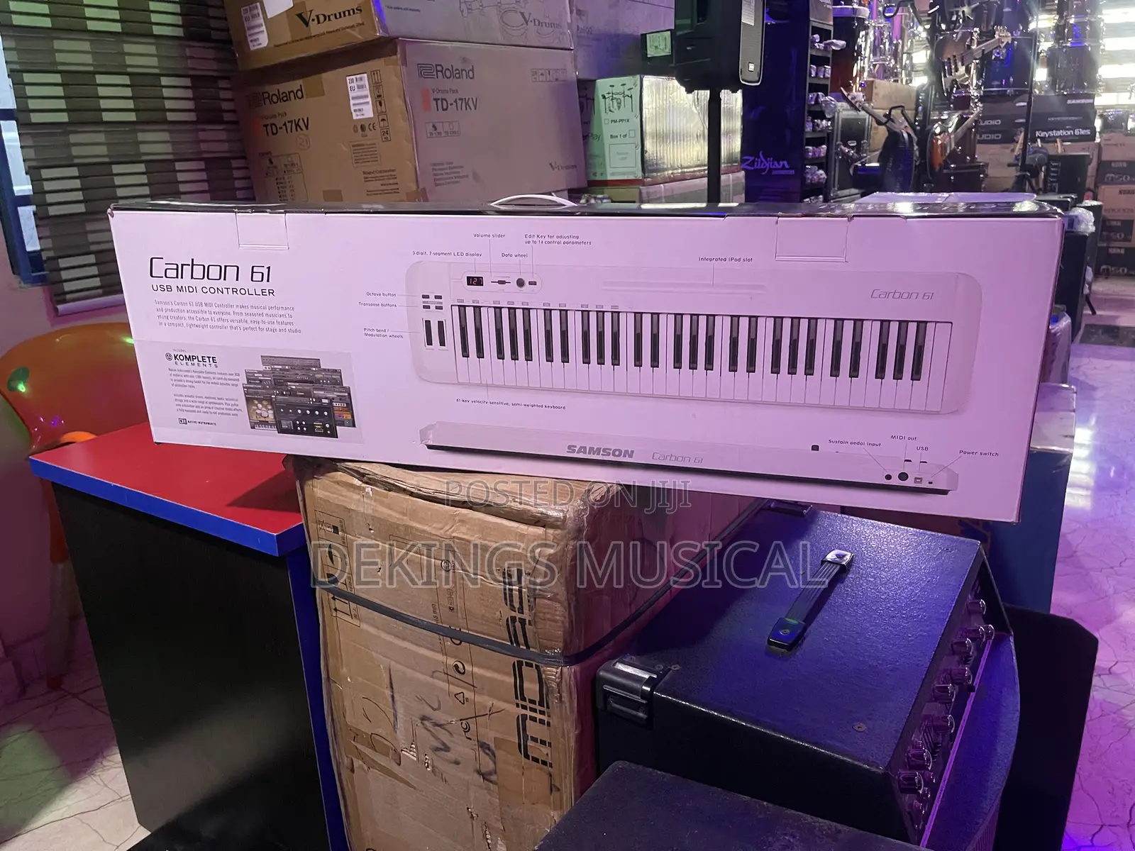 Samson Carbon USB 61keys MIDI Keyboard Controller