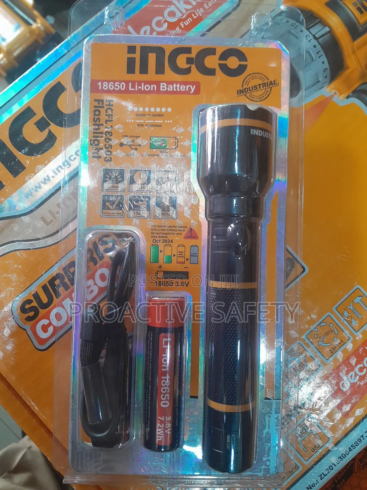 Ingco Industrial Flashlight
