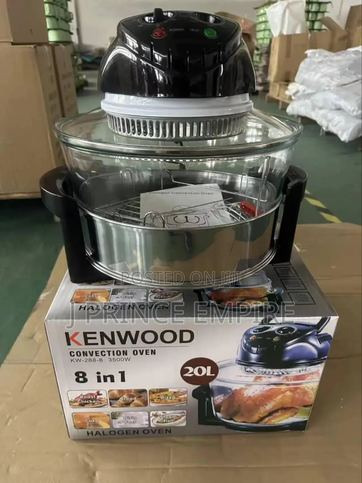 Kenwood 20 Litres Premium Convection Halogen Oven Cooker