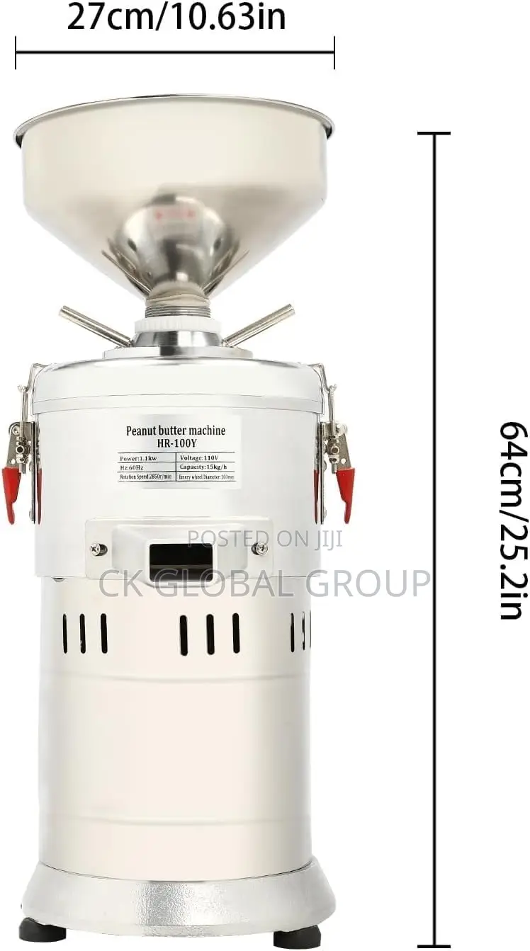 Commercial Stainless Steel Peanut Butter Grinding Machine
