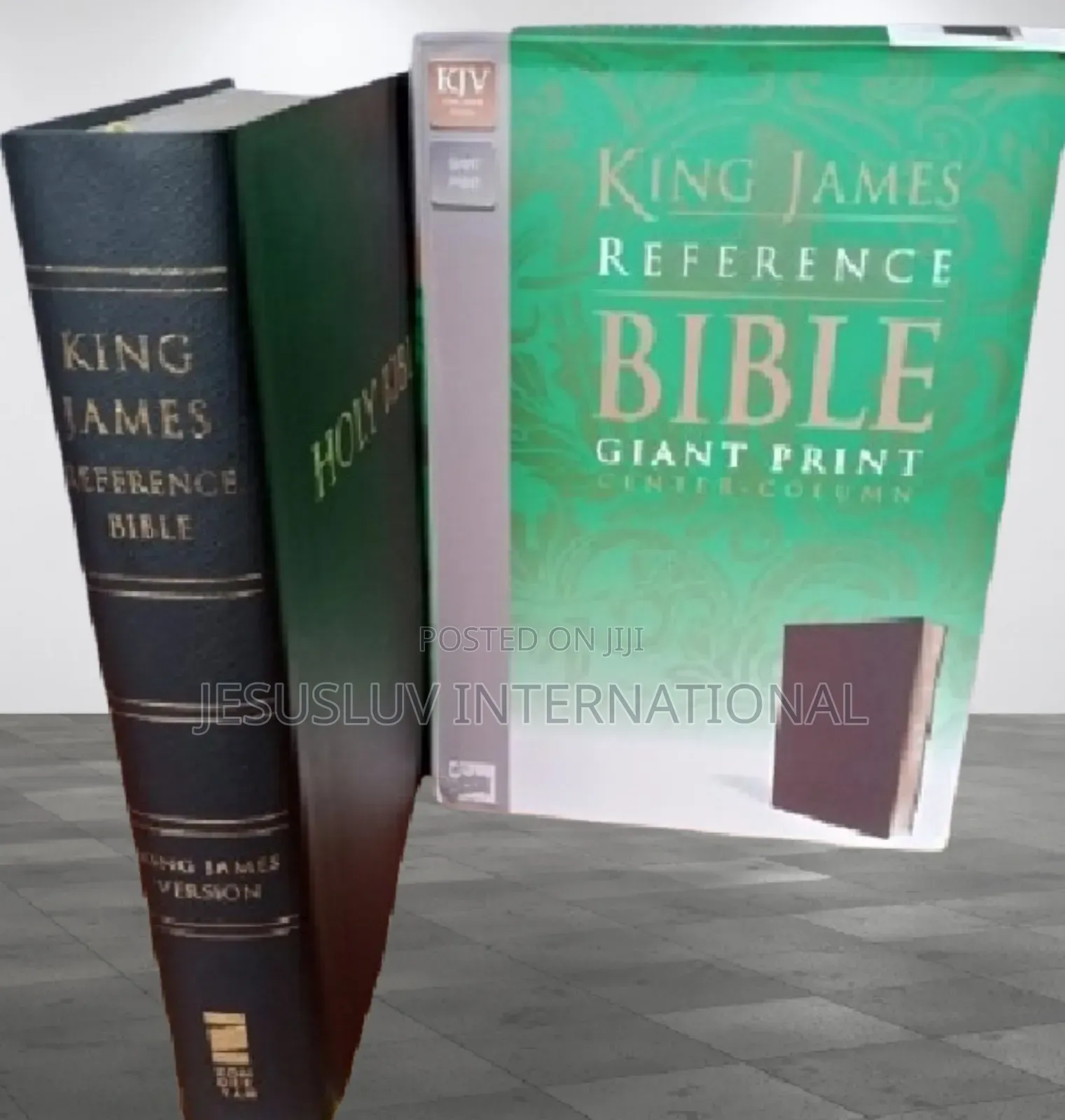 KJV Large Giant Print Reference Bible,Flexisoft Red Letter