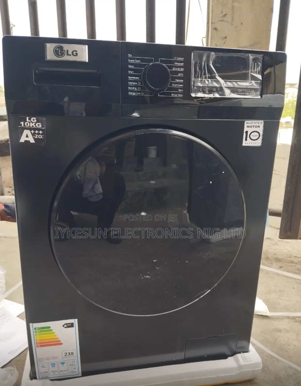 Original LG 10KG Smart Inverter Washing Machine Front Load