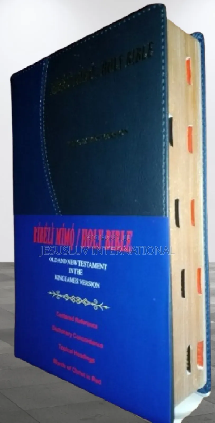 Giant Print Holy Bible Yoruba English (KJV) Side-by-Side