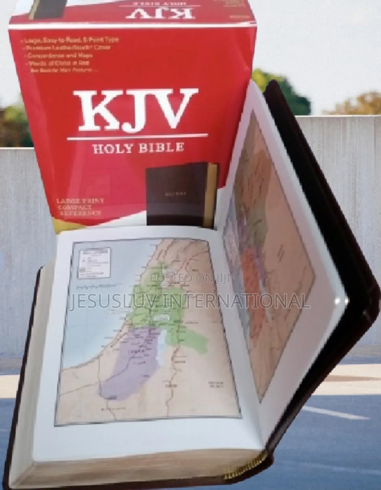 Holy Bible (KJV) Large Print Compact Reference Bible
