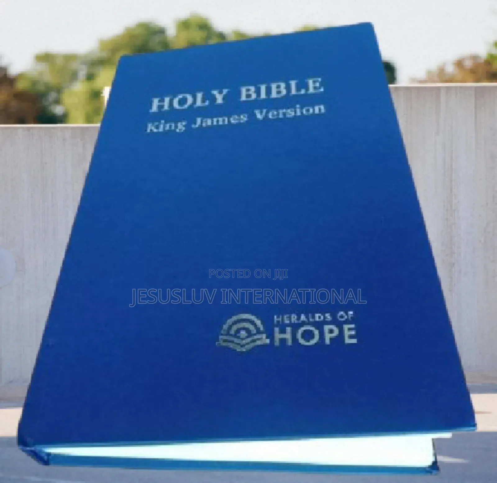 Holy Bible KJV Giant Print,Hardcover by Heralds of Hope,Usa