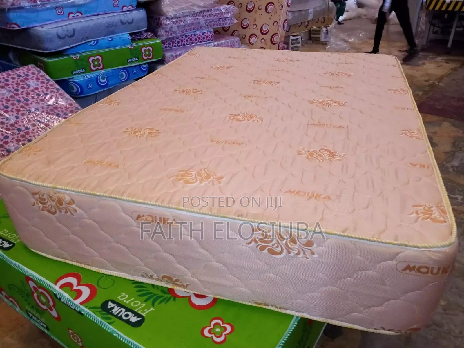 Semi Orthopaedic 4.5ft by 6ft by 10inches Luxury Mattress