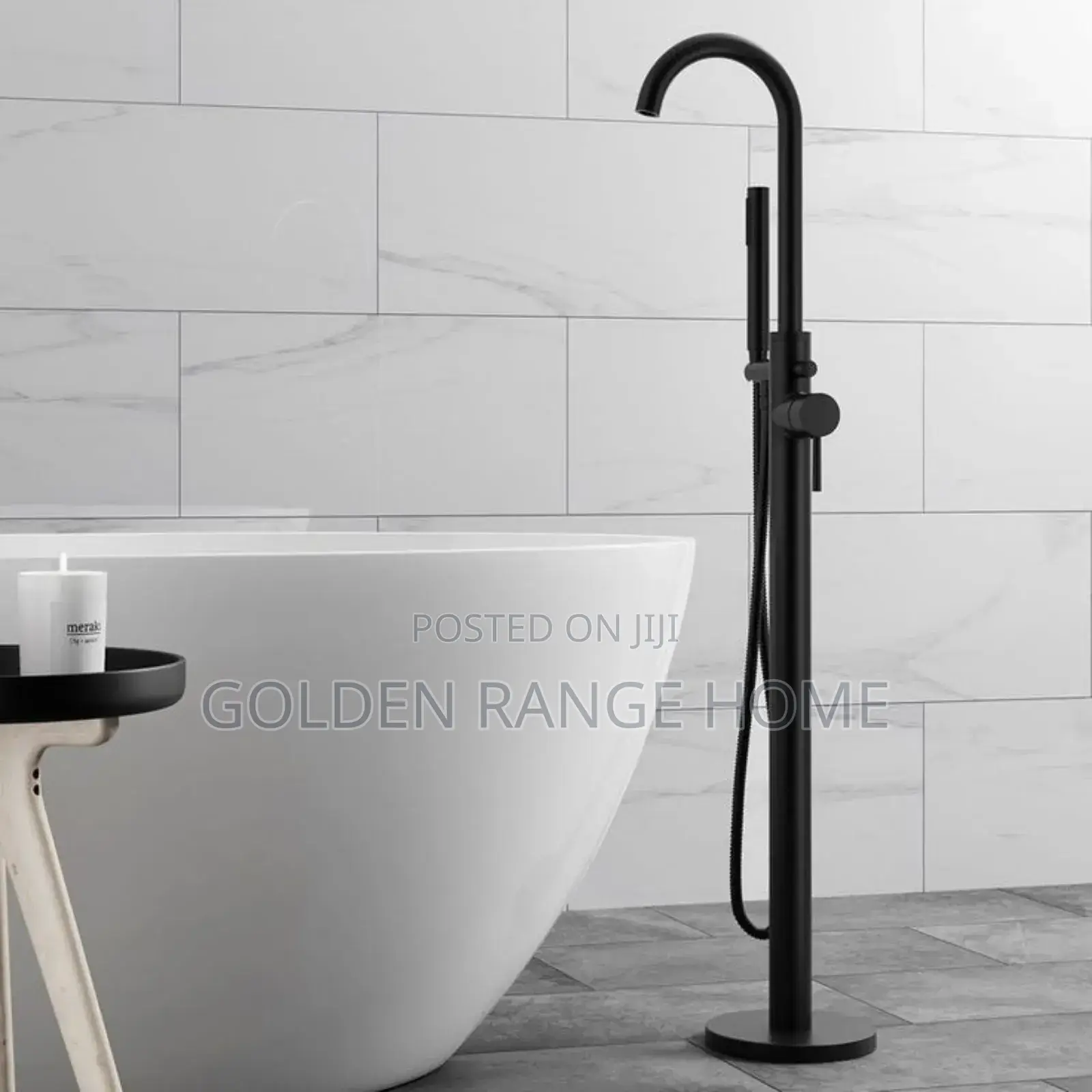Black Bathtub Mixer Faucet