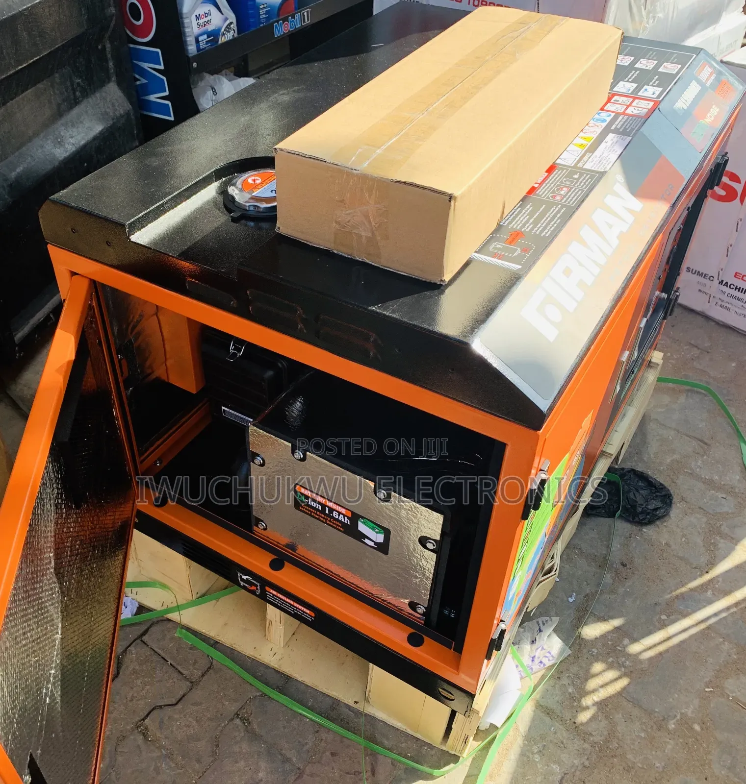 Brand New SPS12000SE 10/10.5kva Petrol Soundproof Generator