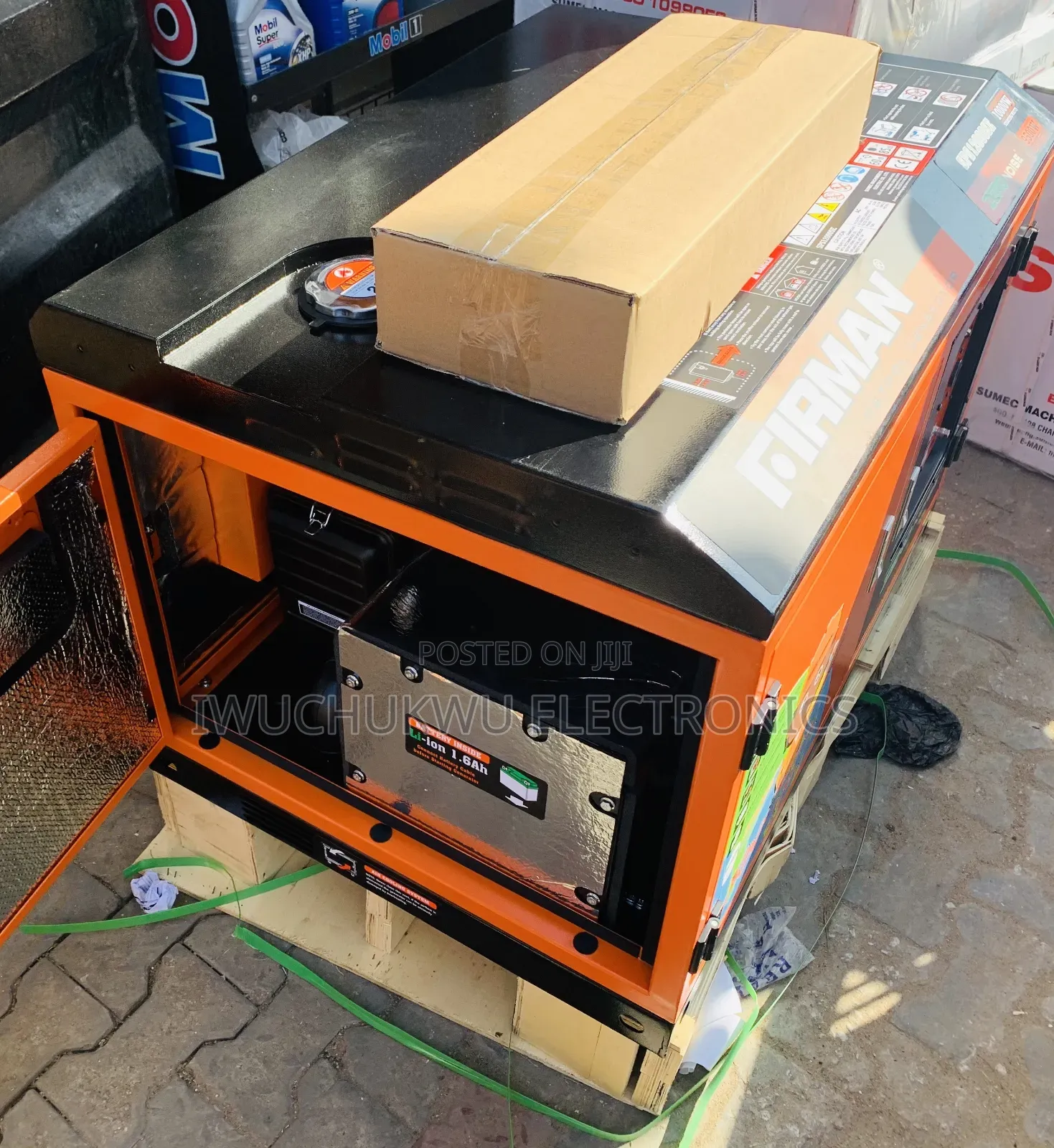 Firman 10kva Zero Noise Petrol Soundproof Generator