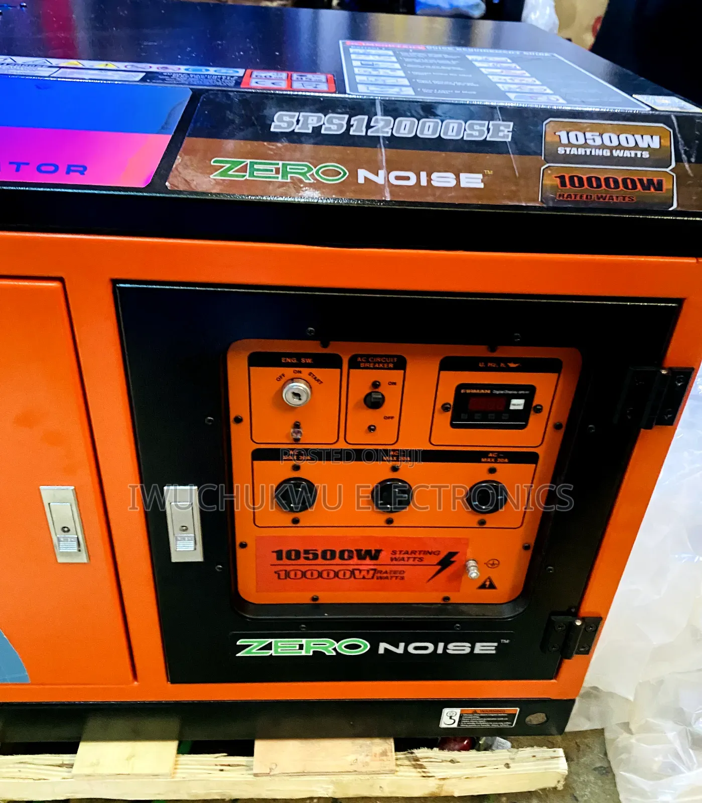 Firman SPS12000SE Zero Noise Petrol Generator