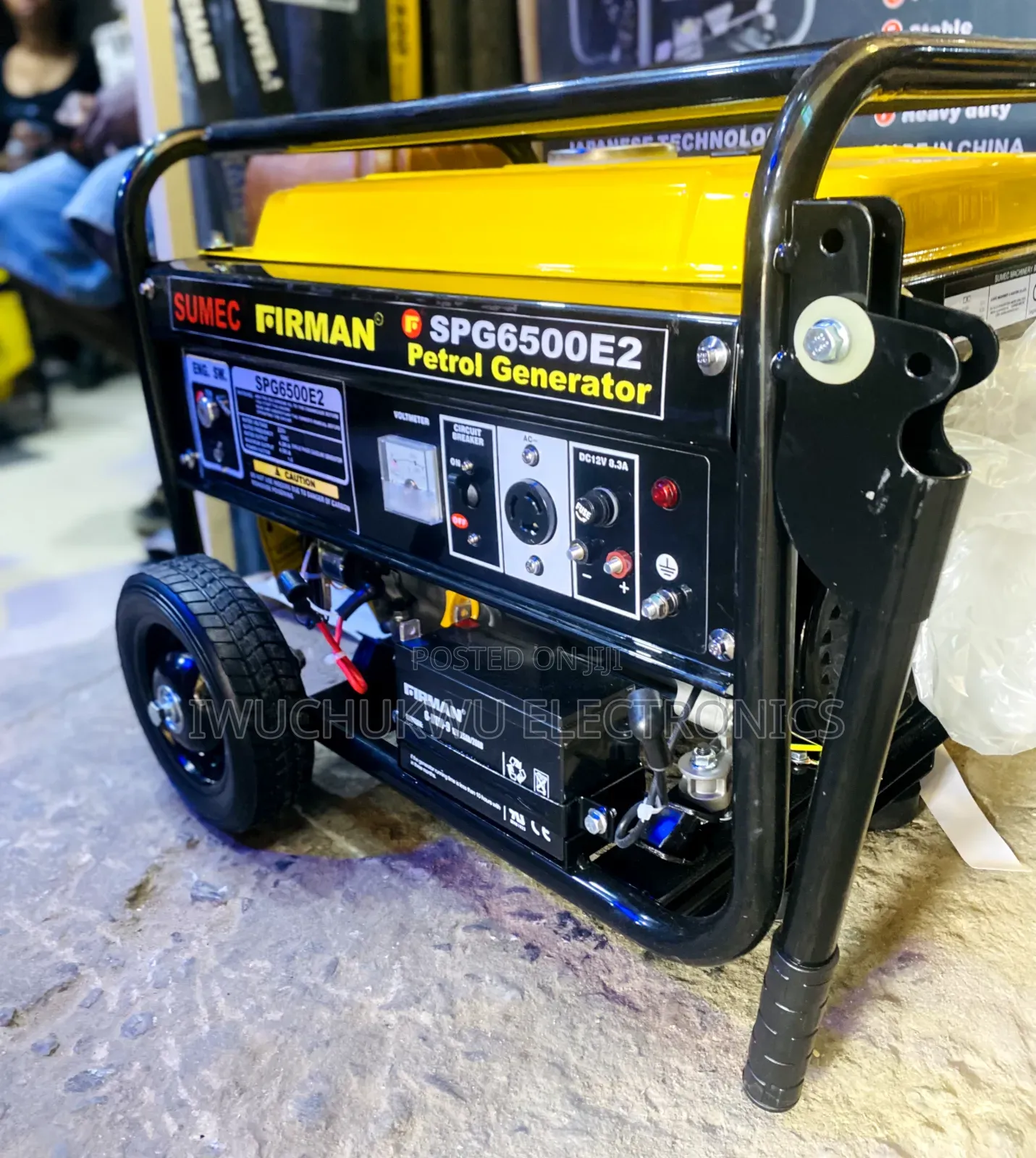 Brand New Sumec SPG6500E2 Petrol Generator 4.5kva Copper