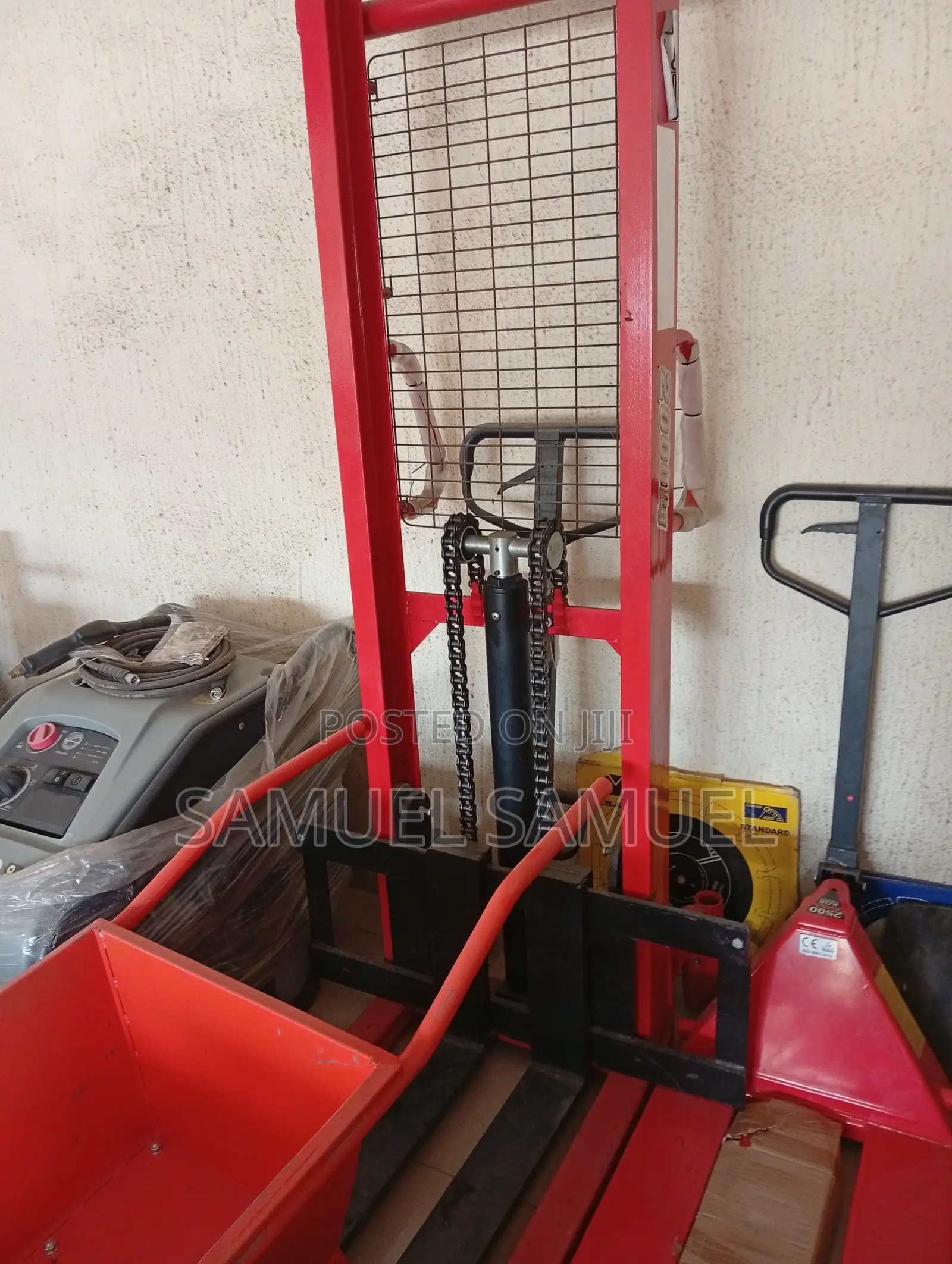 Manual Hydraulic Forklift Stacker 3000kg,1000kg and 2000kg