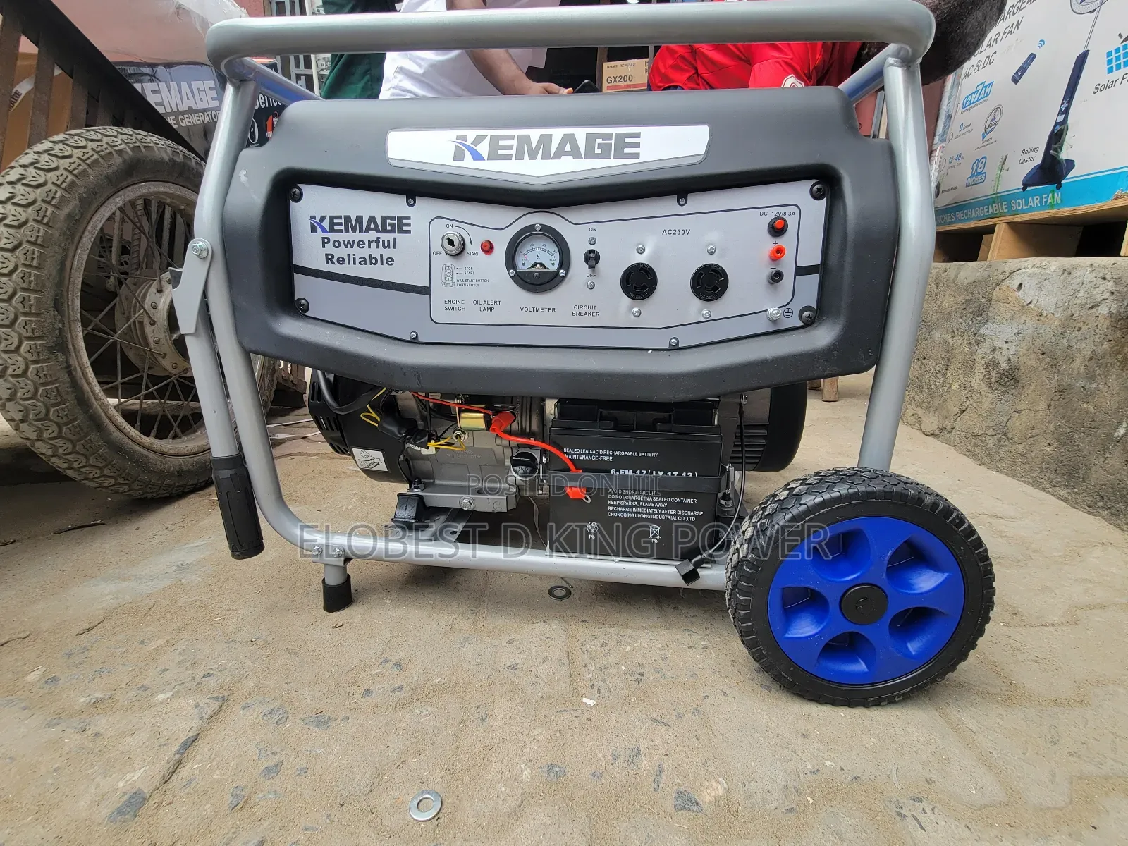10.5kva Kemage Petrol Generator 100% Pure Copper Coil