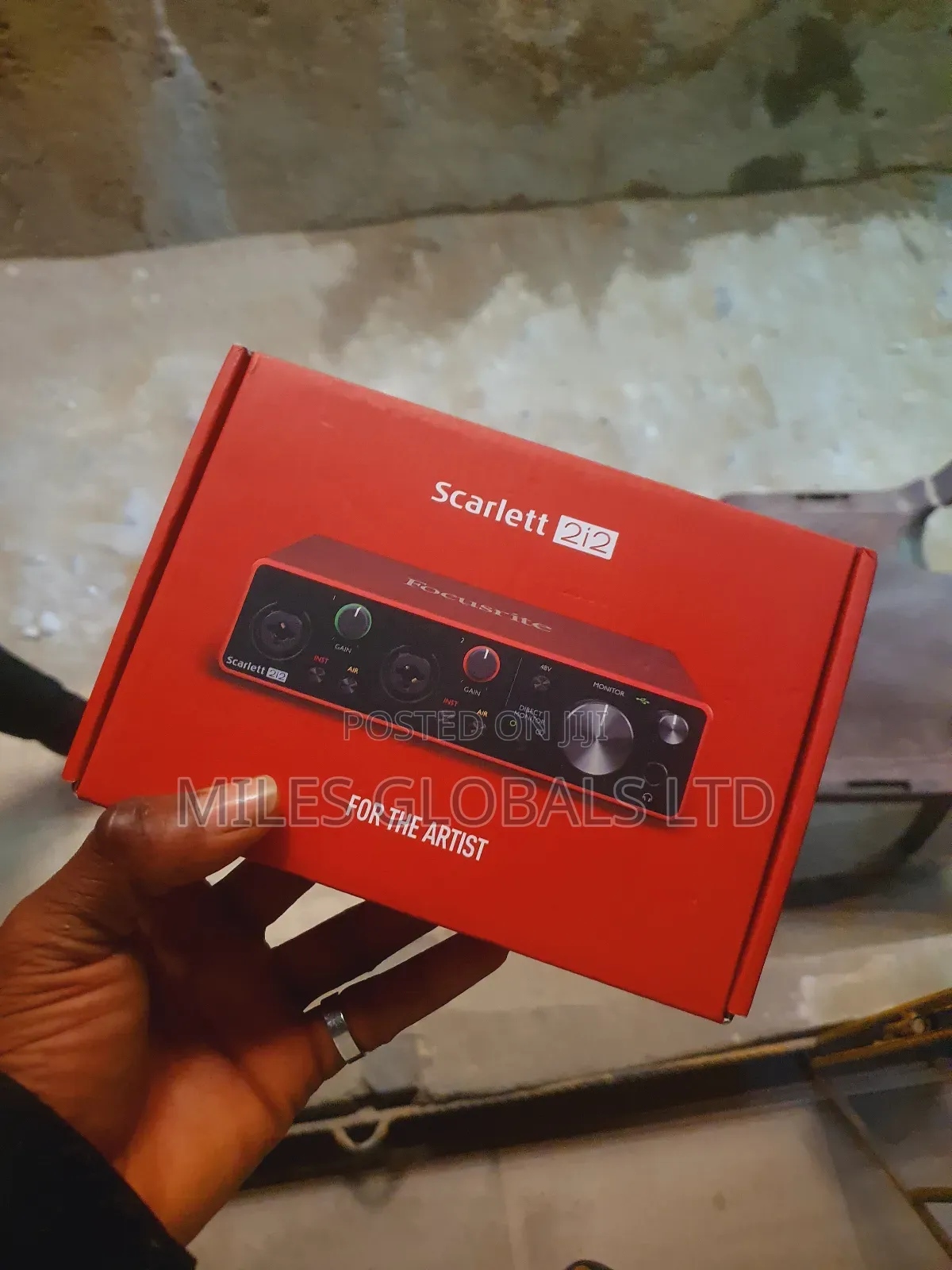 Focusrite Scarlett 2i2 Soundcard