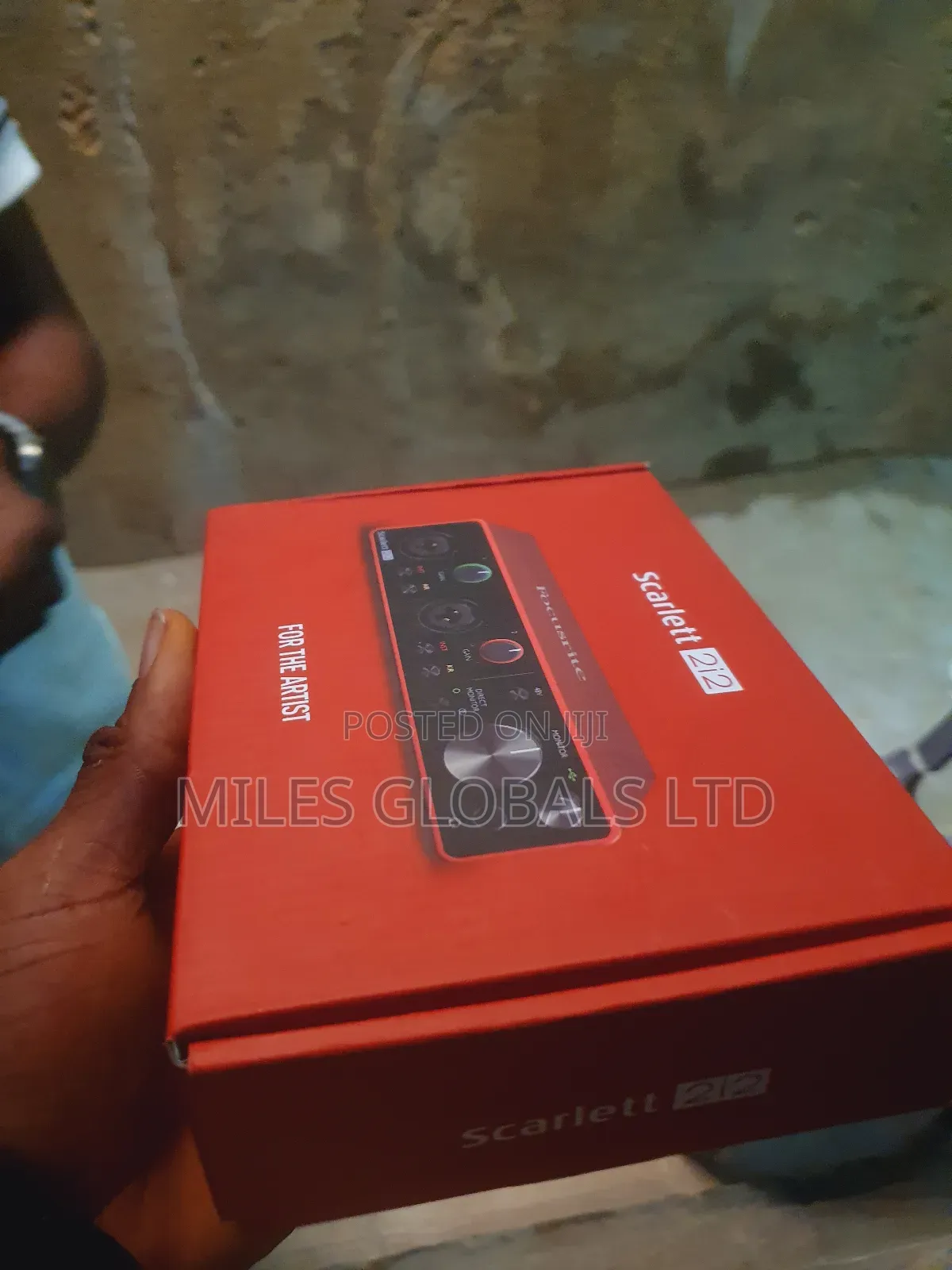 Focusrite Scarlett 2i2 Soundcard