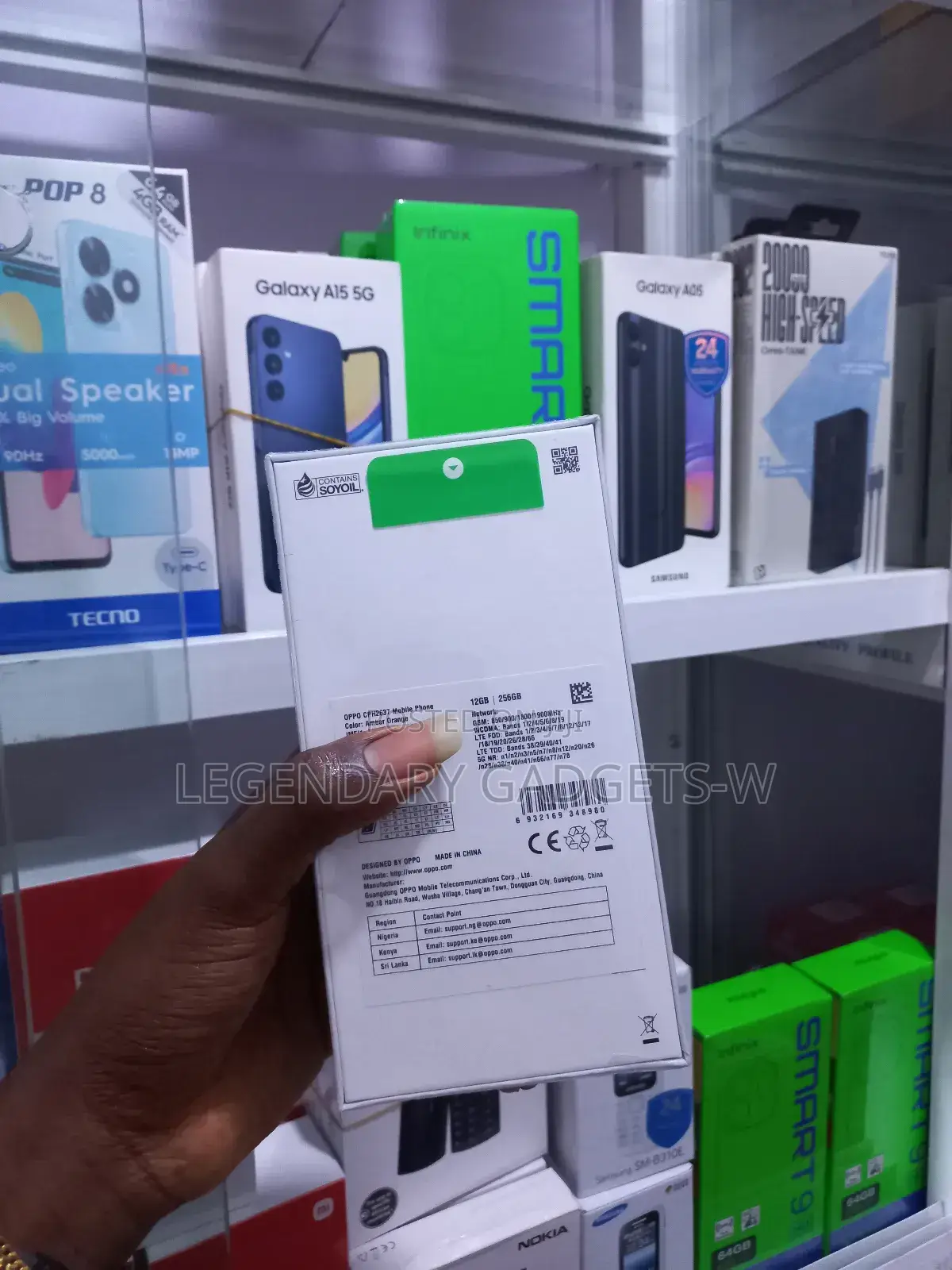 New Oppo Reno12 F 5G 256 GB