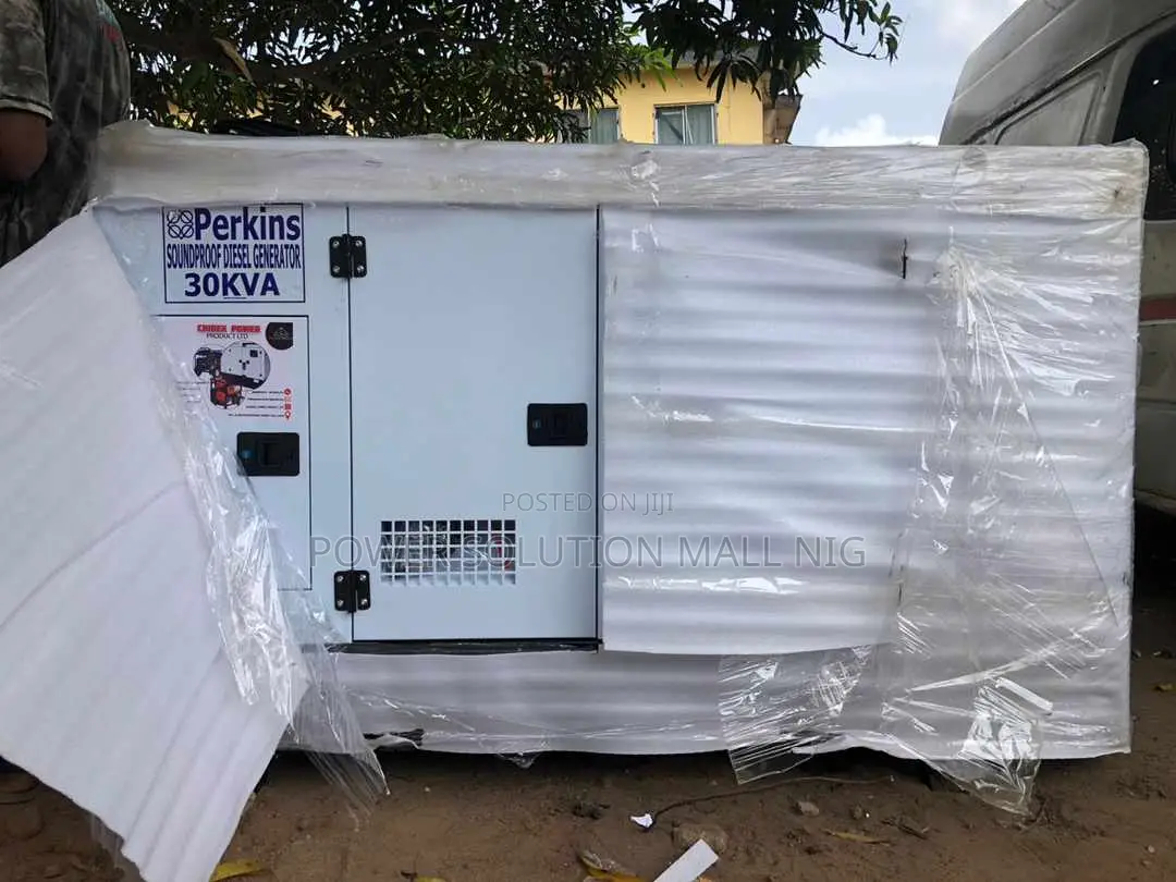 30kva Perkins Soundproof Diesel Generator