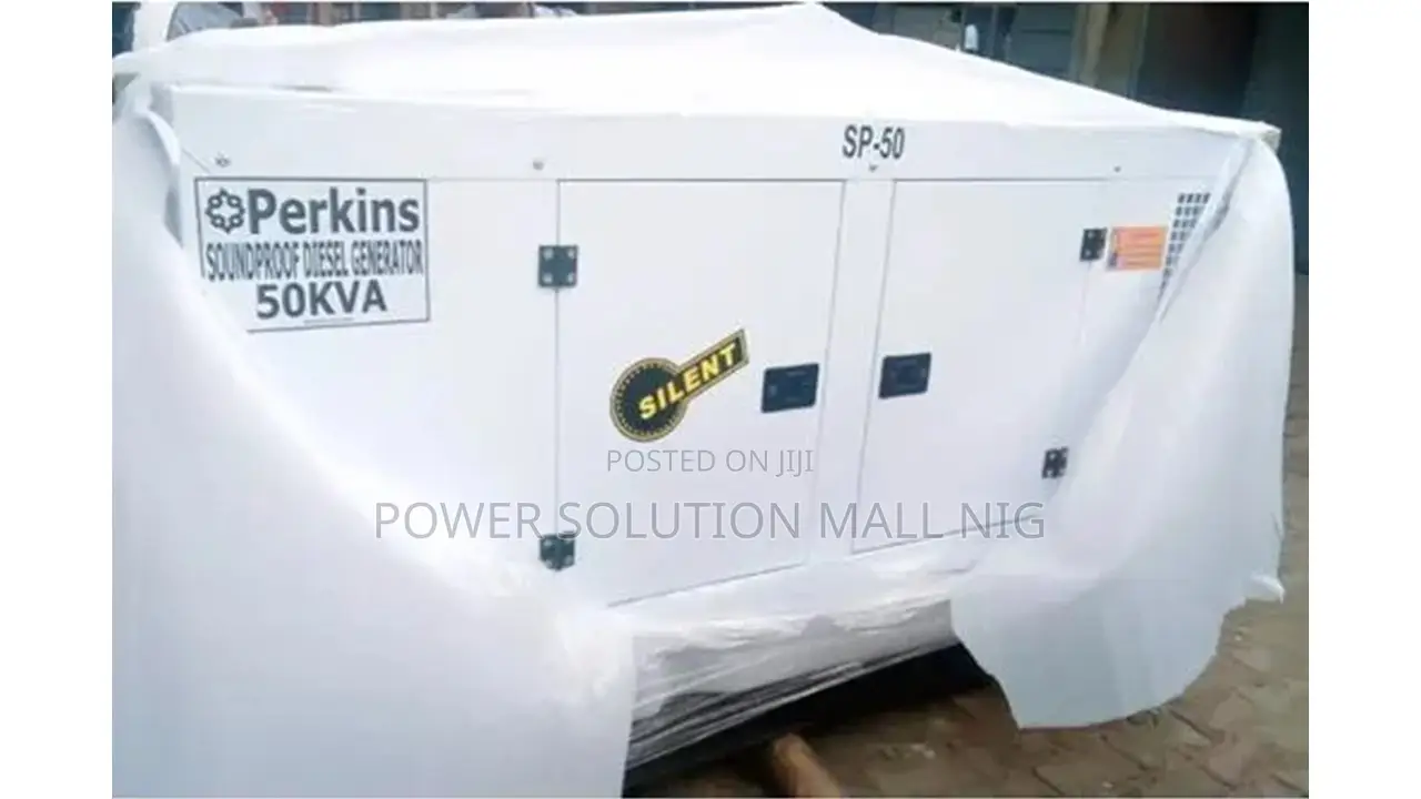 50kva Perkins Soundproof Diesel Generator