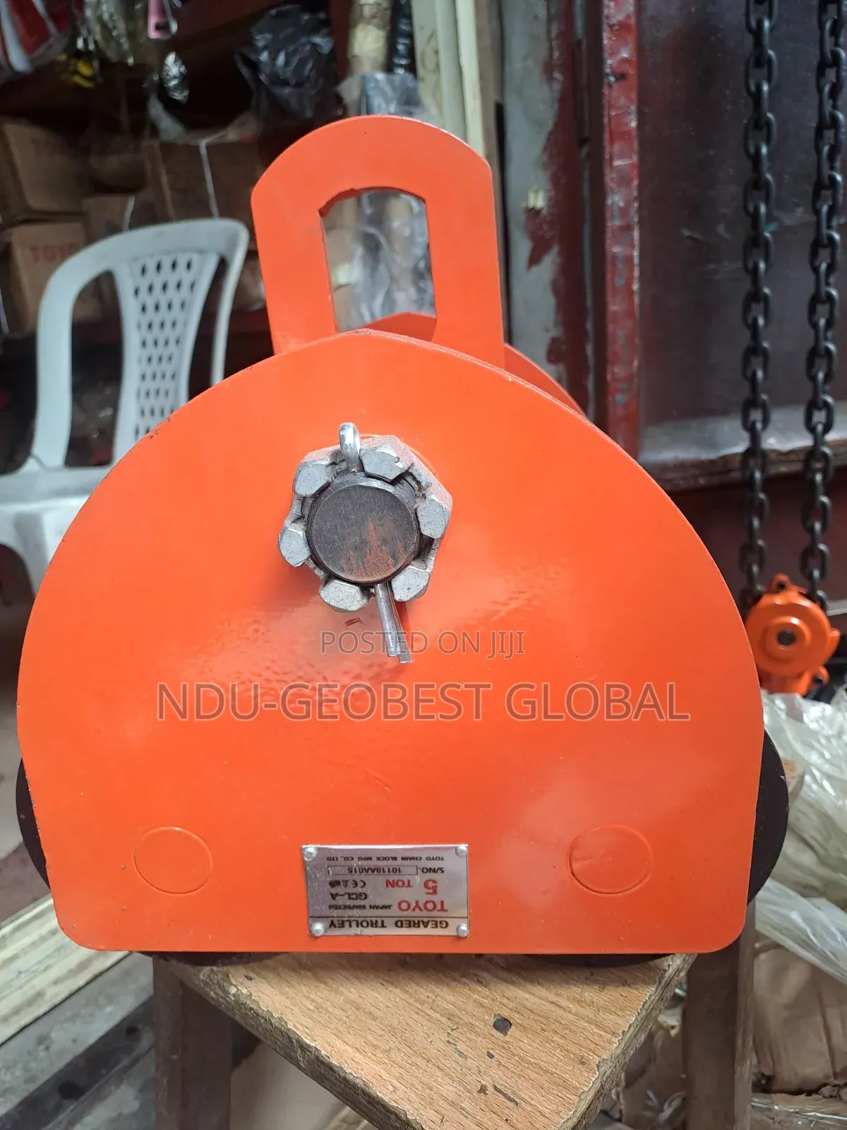 5 Ton Heavy Dutytrack Roller Trolley
(All Sizes)