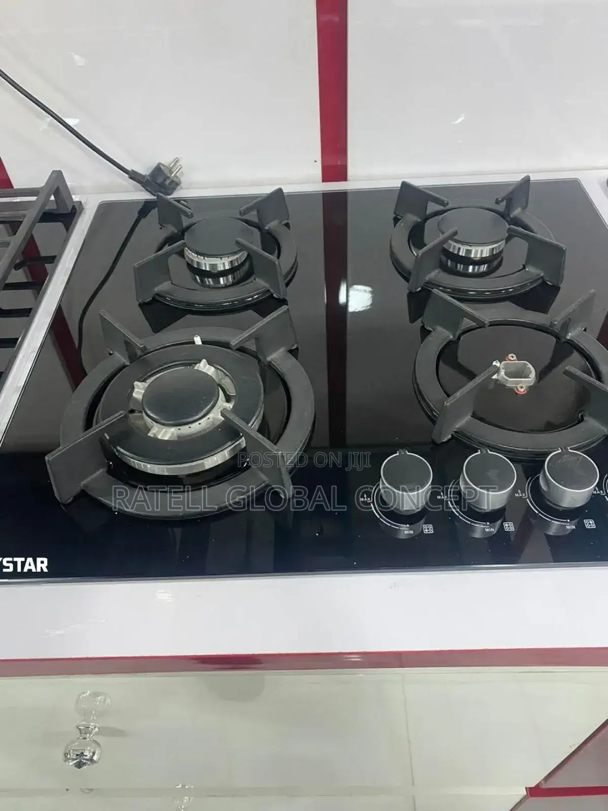 Polystar All Gas 4 Burner Built-in Gas Burner