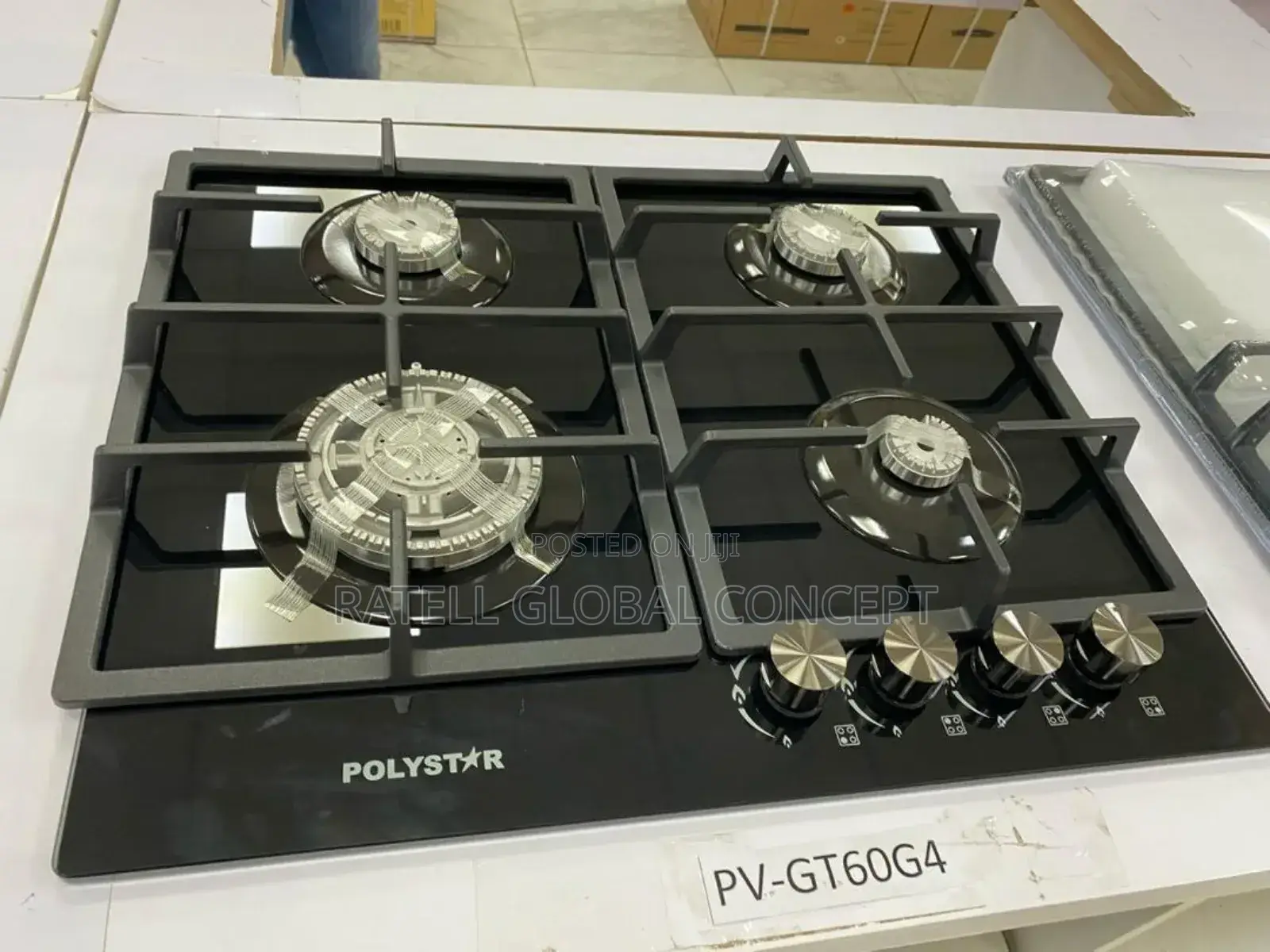 Polystar All Gas 4 Burner Built-in Gas Burner