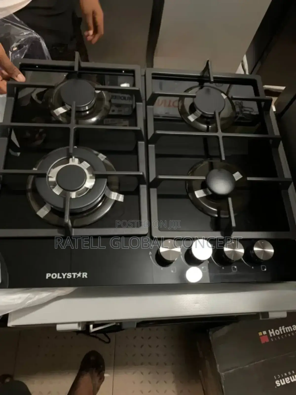 Polystar All Gas 4 Burner Built-in Gas Burner