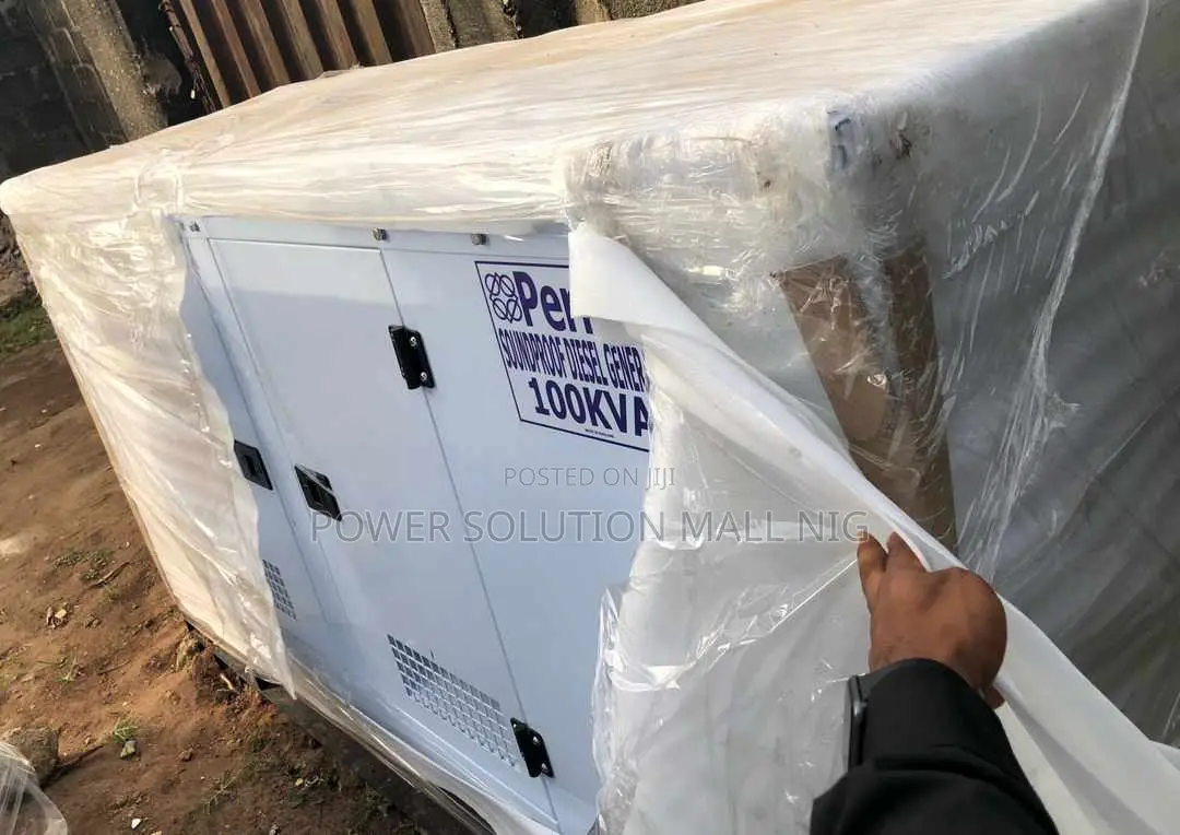 100kva Perkins Soundproof Diesel Generator