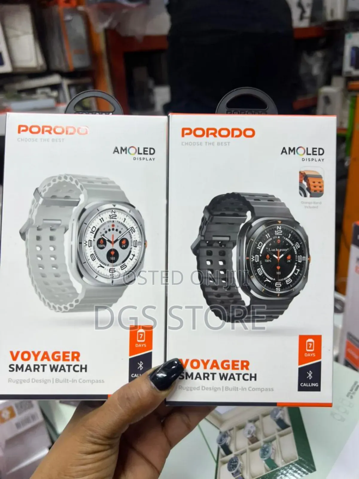 Porodo Voyager AMOLED Display Smart Watch