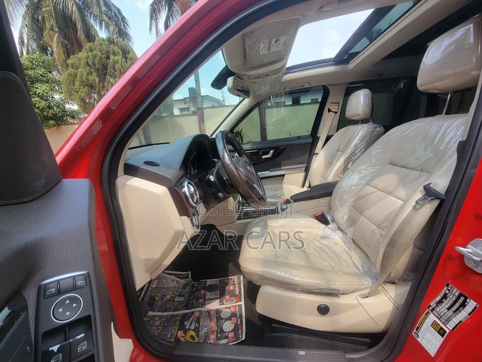 Mercedes-Benz GLK-Class 350 4MATIC 2014 Red